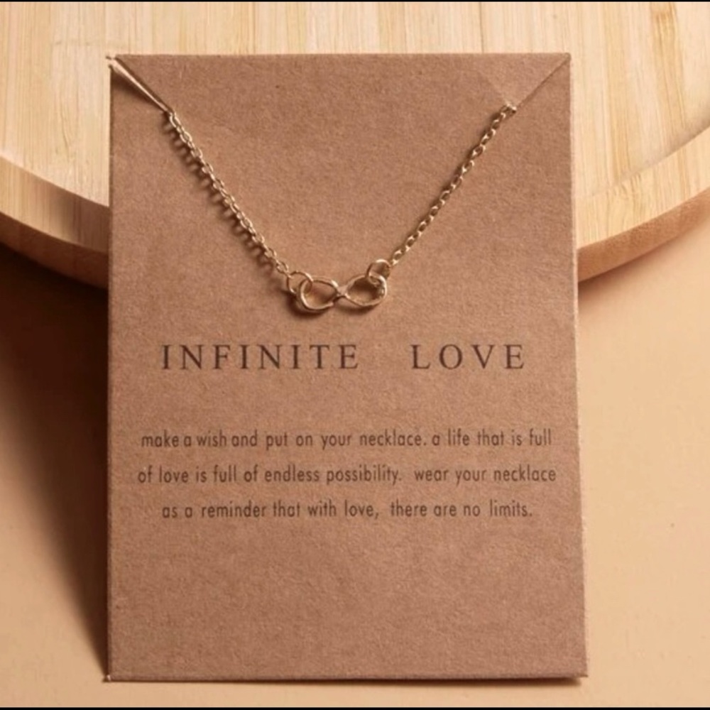 Dainty Gold Infinity Necklace
